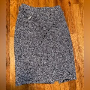 Pencil skirt with belt